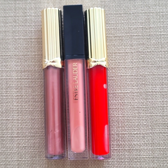 Estee Lauder Makeup Set Of 3 Estee Lauder Lip Glosses Poshmark